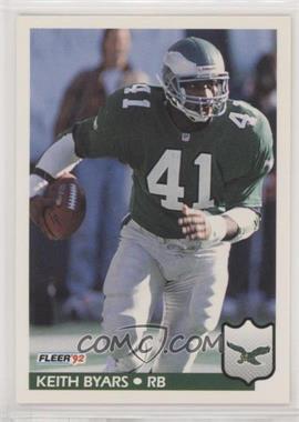 1992 Fleer - [Base] #318 - Keith Byars