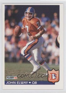 1992 Fleer - [Base] #94 - John Elway