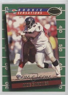 1992 Fleer - Rookie Sensation #1 - Moe Gardner