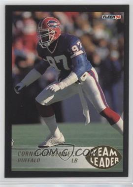 1992 Fleer - Team Leaders #14 - Cornelius Bennett