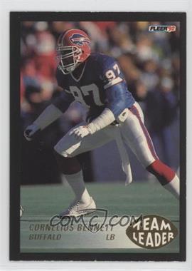 1992 Fleer - Team Leaders #14 - Cornelius Bennett