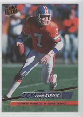 1992 Fleer Ultra - [Base] #97 - John Elway