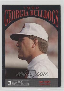1992 Georgia Bulldogs Team Issue - [Base] #_RAGO - Ray Goff [Noted]