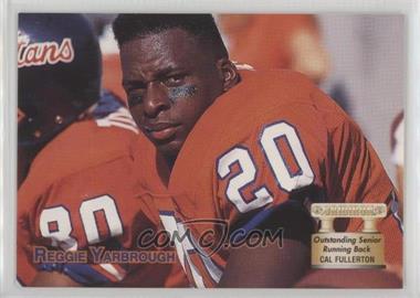 1992 Gridiron - [Base] #102 - Reggie Yarbrough