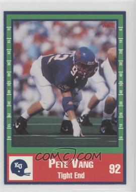 1992 Kansas Jayhawks Team Issue - [Base] #92 - Pete Vang