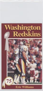 1992 Mobil Washington Redskins Police - [Base] #_ERWI - Eric Williams