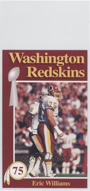 1992 Mobil Washington Redskins Police - [Base] #_ERWI - Eric Williams