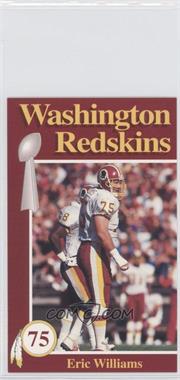 1992 Mobil Washington Redskins Police - [Base] #_ERWI - Eric Williams