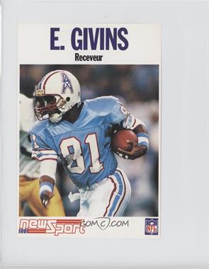 1992 NewSport Posters - [Base] #_ERGI - Ernest Givins