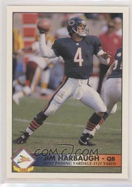 1992 Pacific - Team Statistical Leaders #3 - Jim Harbaugh, Kevin Butler, Neal Anderson, Richard Dent