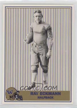 1992 Pacific Washington Huskies Football Greats - [Base] #102 - Ray Eckmann