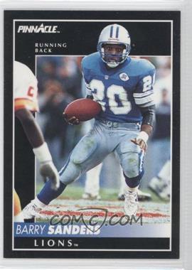 1992 Pinnacle - [Base] #15 - Barry Sanders