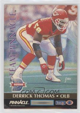 1992 Pinnacle - Team Pinnacle #2 - Derrick Thomas, Barry Sanders [Good to VG‑EX]