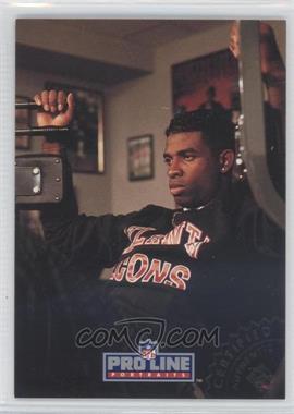 1992 Pro Line Portraits - Autographs #_DESA - Deion Sanders