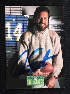 1992 Pro Line Portraits - [Base] #424 - Dan Fouts [JSA Certified COA Sticker]