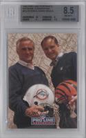 Don Shula, David Shula [BGS 8.5 NM‑MT+]