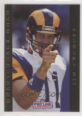 1992 Pro Line Portraits - Quarterback Gold #6 - Jim Everett