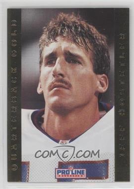 1992 Pro Line Portraits - Quarterback Gold #9 - Jeff Hostetler