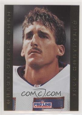 1992 Pro Line Portraits - Quarterback Gold #9 - Jeff Hostetler