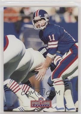 1992 Pro Line Profiles - [Base] - Autographs #_PHSI.2 - Phil Simms (2 of 9) [Noted]