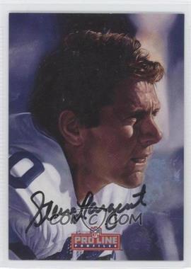 1992 Pro Line Profiles - [Base] - Autographs #_STLA.5 - Steve Largent (5 of 9)