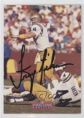 1992 Pro Line Profiles - [Base] - Autographs #_TRAI.3 - Troy Aikman (3 of 9)