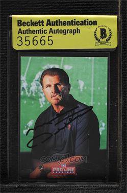 1992 Pro Line Profiles - [Base] #495 - Mike Ditka [BAS Beckett Auth Sticker]