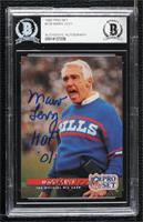 Marv Levy [BAS BGS Authentic]