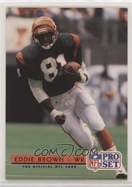 1992 Pro Set - [Base] #128 - Eddie Brown