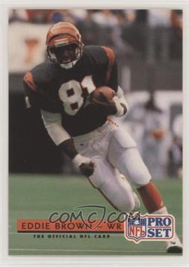 1992 Pro Set - [Base] #128 - Eddie Brown