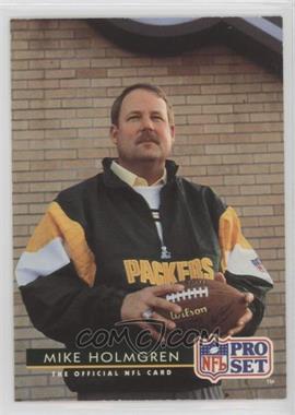 1992 Pro Set - [Base] #180 - Mike Holmgren