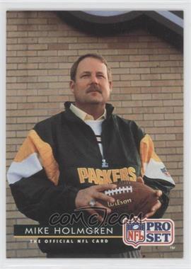 1992 Pro Set - [Base] #180 - Mike Holmgren