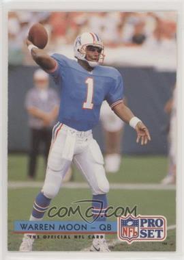 1992 Pro Set - [Base] #186 - Warren Moon