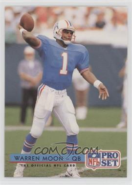 1992 Pro Set - [Base] #186 - Warren Moon