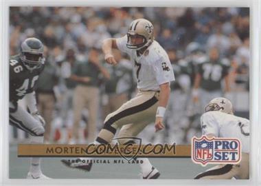 1992 Pro Set - [Base] #253 - Morten Andersen