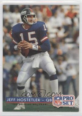 1992 Pro Set - [Base] #265 - Jeff Hostetler