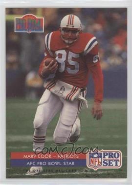 1992 Pro Set - [Base] #381 - AFC Pro Bowl Star - Marv Cook