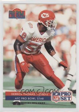 1992 Pro Set - [Base] #395 - AFC Pro Bowl Star - Derrick Thomas