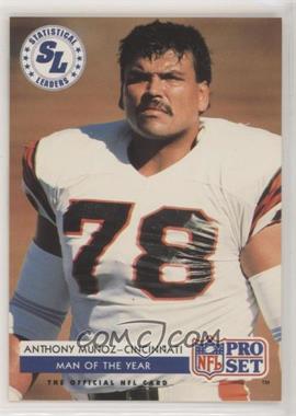 1992 Pro Set - [Base] #4 - Statistical Leaders - Anthony Munoz