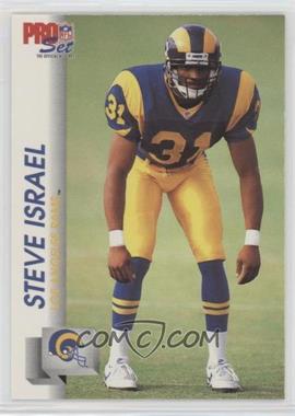 1992 Pro Set - [Base] #550 - Steve Israel