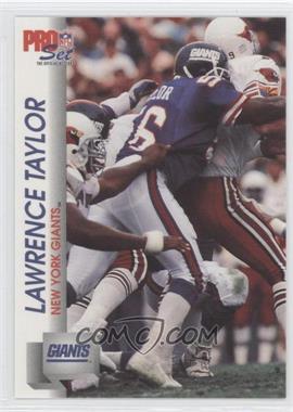 1992 Pro Set - [Base] #597 - Lawrence Taylor