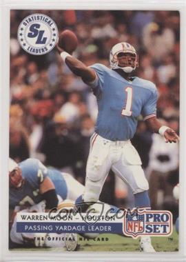 1992 Pro Set - [Base] #6 - Statistical Leaders - Warren Moon