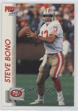 1992 Pro Set - [Base] #645 - Steve Bono