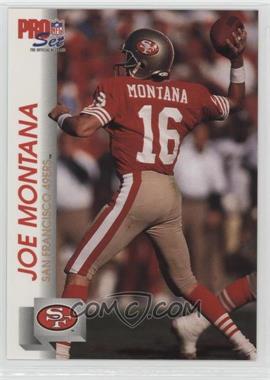 1992 Pro Set - [Base] #649 - Joe Montana