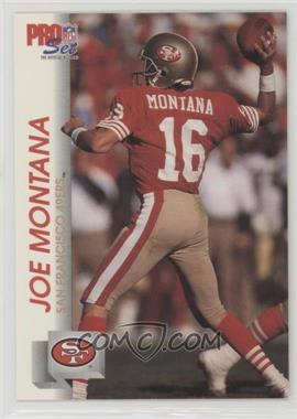 1992 Pro Set - [Base] #649 - Joe Montana