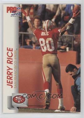 1992 Pro Set - [Base] #651.1 - Jerry Rice (Base)