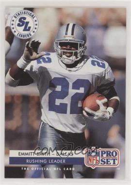 1992 Pro Set - [Base] #7 - Statistical Leaders - Emmitt Smith