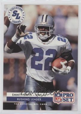 1992 Pro Set - [Base] #7 - Statistical Leaders - Emmitt Smith