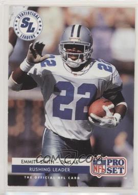 1992 Pro Set - [Base] #7 - Statistical Leaders - Emmitt Smith