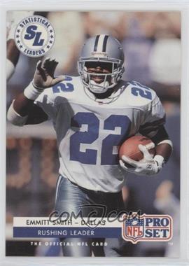 1992 Pro Set - [Base] #7 - Statistical Leaders - Emmitt Smith